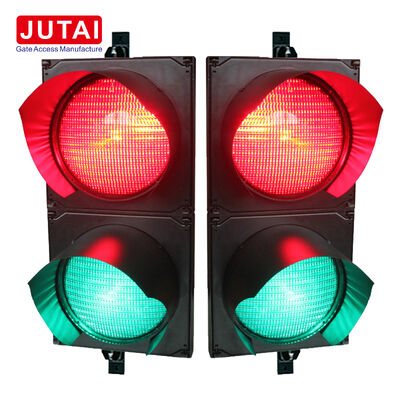 JD112HF-C 100mm Red Green LED Traffic Signal Light with OSRAM High Power LED, Fresnel Lens and IP65 for Parking Barrier Gate Vehicle Entrance and Access Control