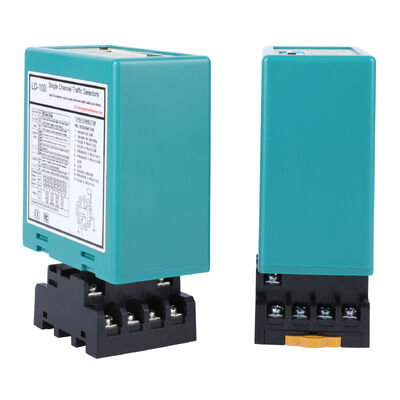 LD-100 Enkelkanaals voertuiglusdetector met 20-2000 µH bereik, 16 gevoeligheidsniveaus & automatische reset voor parkeerpoorten