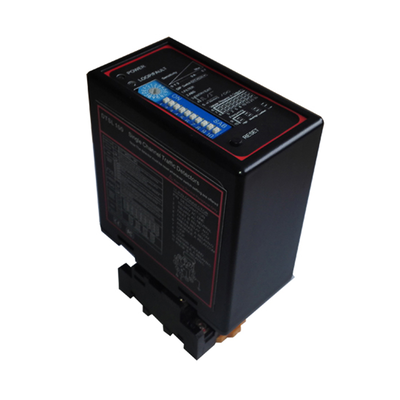 LD-100 Single Channel Vehicle Loop Detector met 40000V bliksembescherming, automatische reset en 16 gevoeligheidsniveaus voor parkeerbarrièrepoorten
