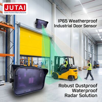 IP65-beschermde magnetronbewegingsradarsensor met dubbele relaisuitgang en 24,125 GHz frequentie voor industriële deuren