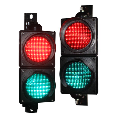 JUTAI JD112HF-C 100 mm rood en groen LED verkeerslicht met IP65-bescherming voor parkeerbarrièrepoorten