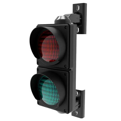 JUTAI JD112HF-C 100 mm rood en groen LED verkeerslicht met IP65-bescherming voor parkeerbarrièrepoorten