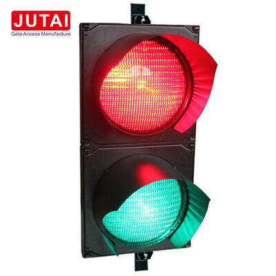 JUTAI JD112HF-C 100mm Rode en Groene LED Verkeerslicht IP65 voor Parkeerbarrières en Voertuigtoegangen
