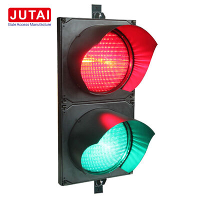 JUTAI JD112HF-C 100 mm rood en groen LED verkeerslicht met IP65-bescherming voor parkeerbarrièrepoorten