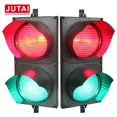 JUTAI JD112HF-C 100mm Rode en Groene LED Verkeerslicht met IP65 Bescherming voor Parkeerhekken en Voertuigtoegangscontrole