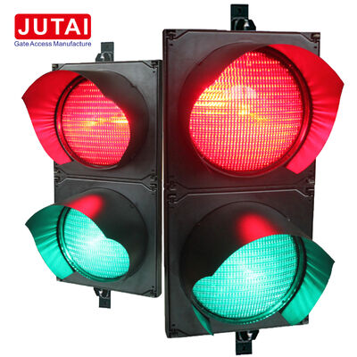 JUTAI JD112HF-C 100 mm rood en groen LED verkeerslicht met IP65-bescherming voor parkeerbarrièrepoorten