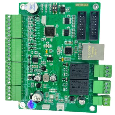 Parkeergeleiding LED Display Controller NED200 met TCP IP MQTT RS485 HUB75 HUB08 Relais en Spraakuitzending